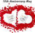 anniversary Coffee Mug Set of 2, 11oz